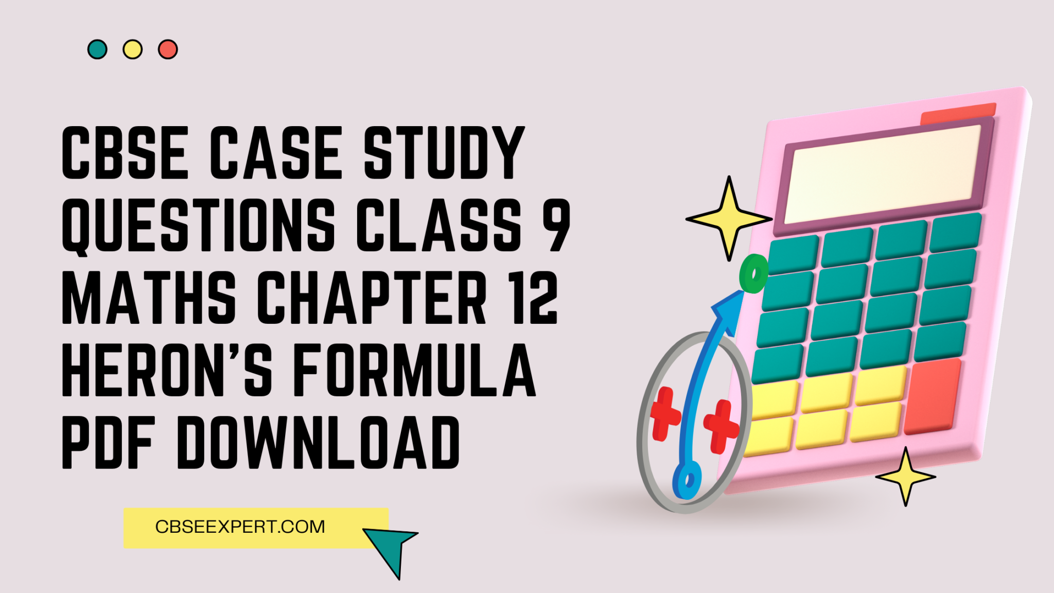 case study maths class 9 ch 12